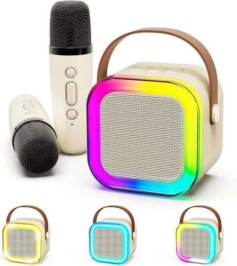 Portable Bluetooth Speaker with Microphones